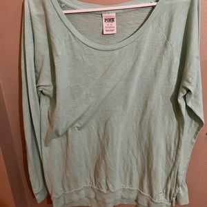 Pink Victoria secert long sleeve top size medium